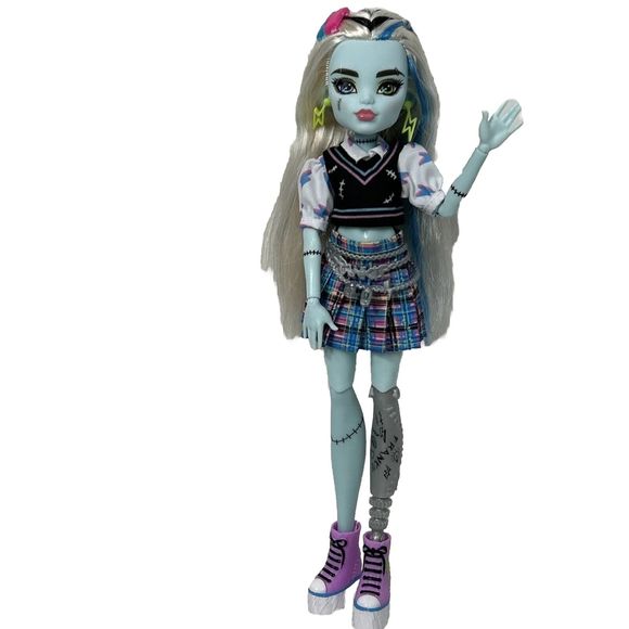 Mattel Other - Monster High Doll Frankie Stein 2022 Frankenmonster Back To School Uniform
